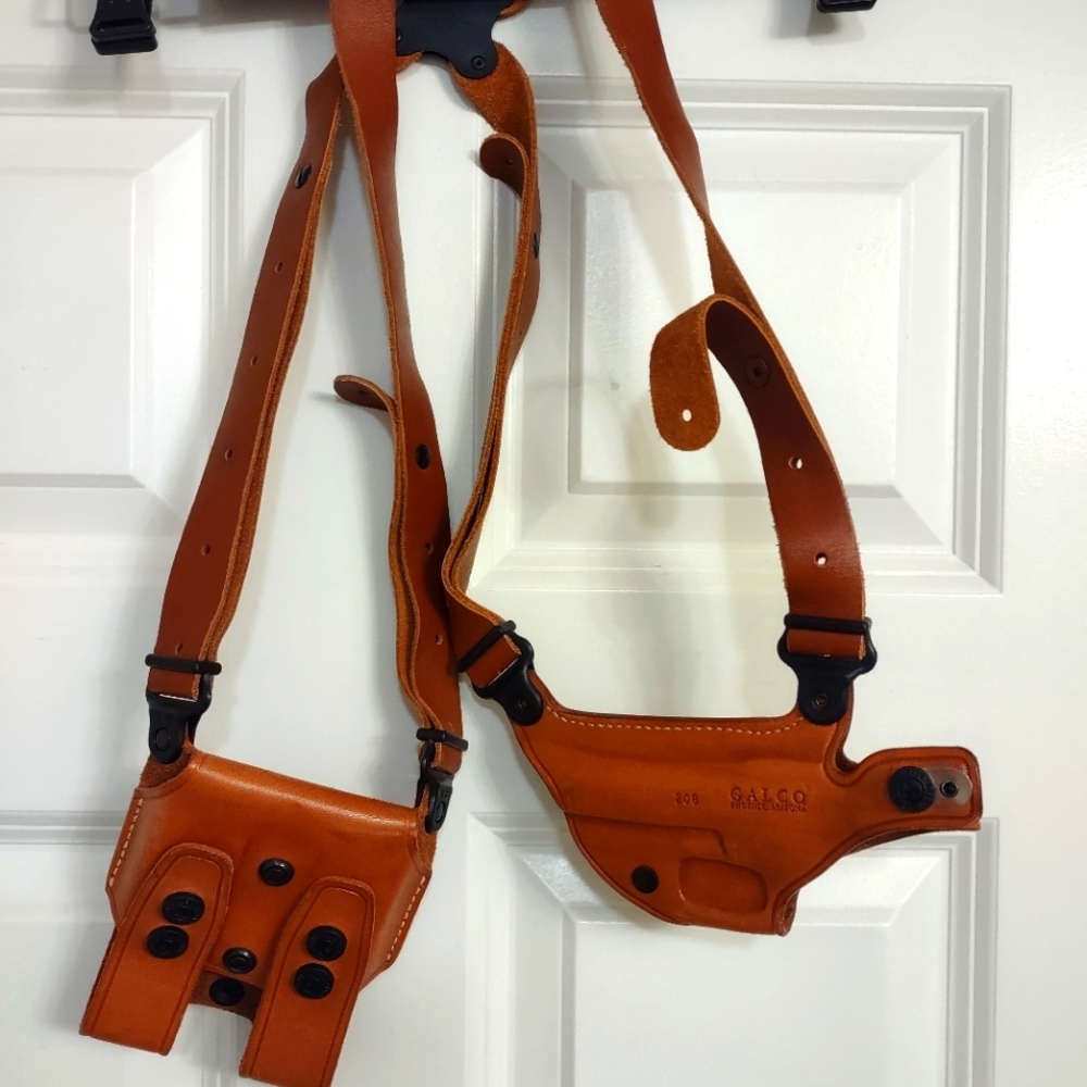 Walther PPK shoulder holster leather